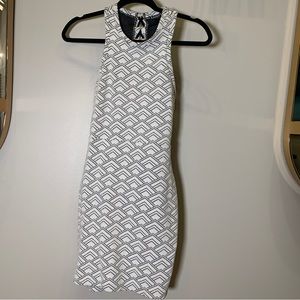 Express women’s xs dress with lace up tie back
